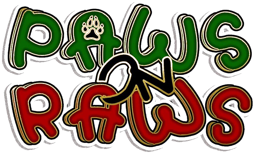 Paws on raws logo